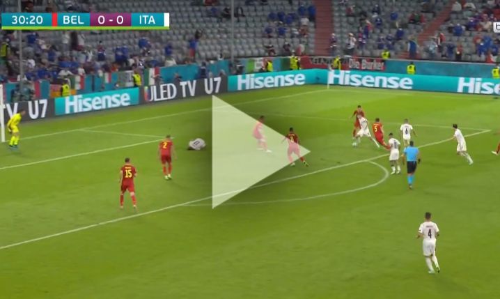 TAK STRZELA Barella na 1-0 z Belgią! [VIDEO]